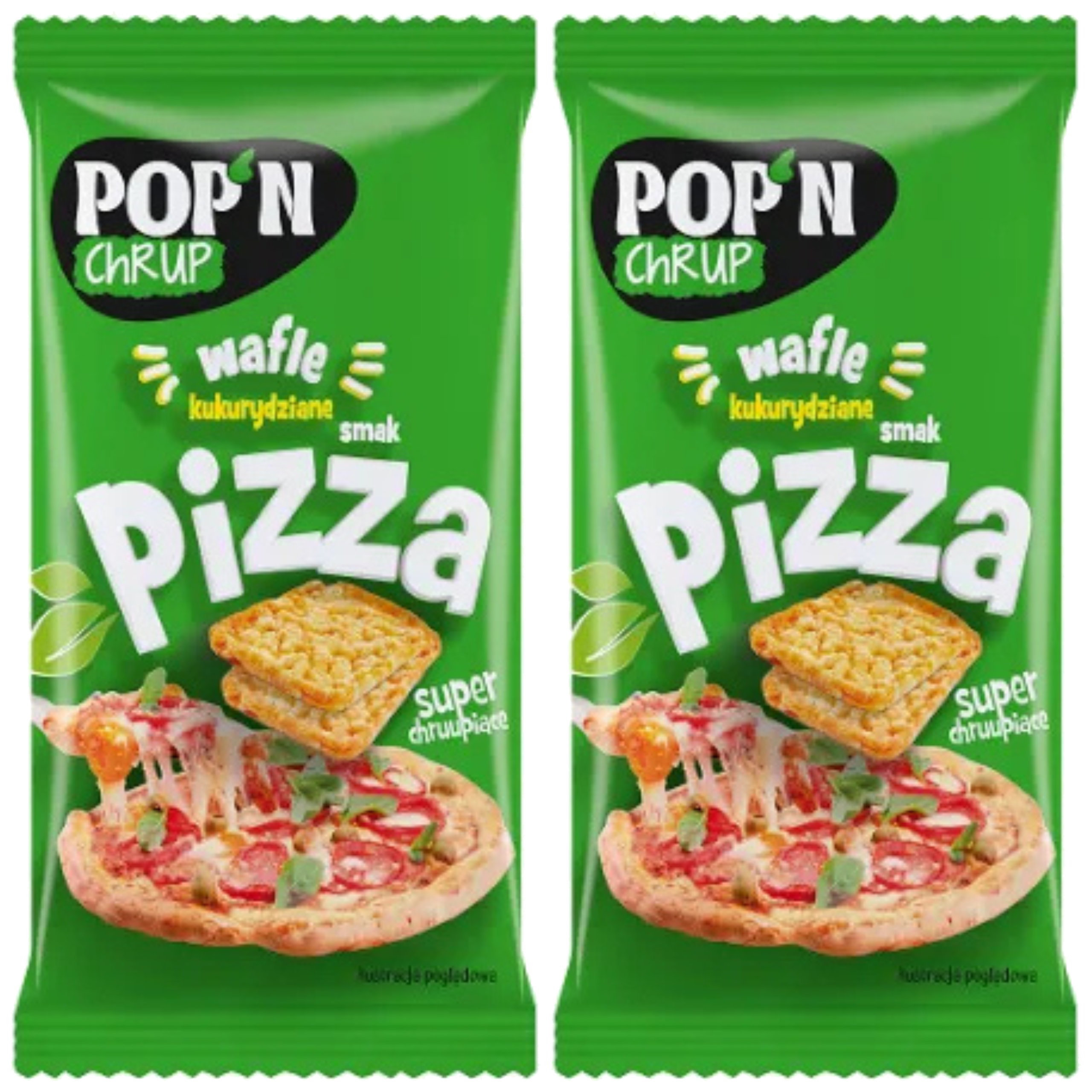 SANTE - POP`N CHRUP Wafle Kukurydziane - 2x 22g - Pizza